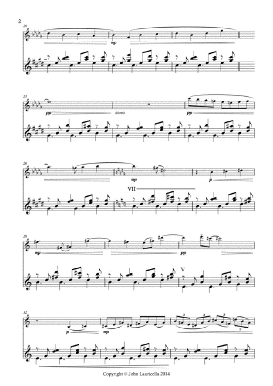 Misty Alto Saxophone scores gallery preview page 3