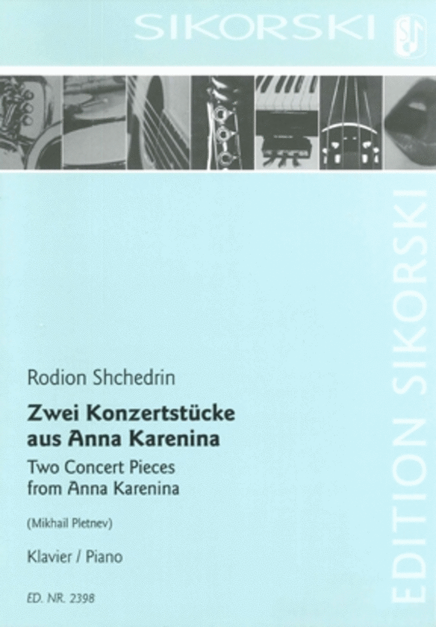 2 Concert Pieces from Anna Karenina Piano Solo scores gallery preview page 1