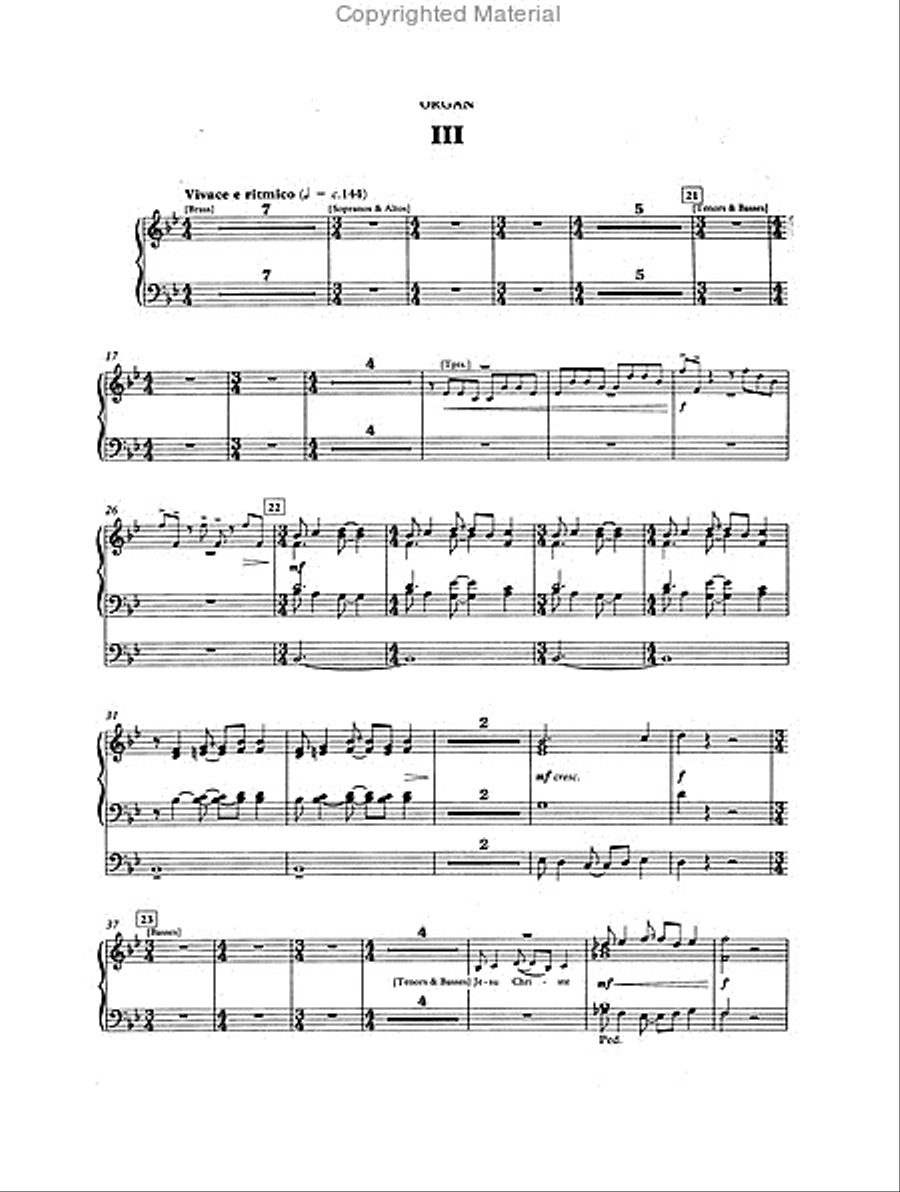 Gloria 4-Part scores gallery preview page 4