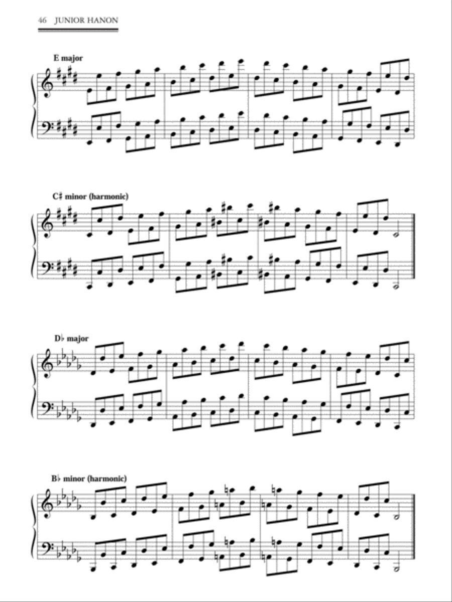 Junior Hanon Piano Method scores gallery preview page 3