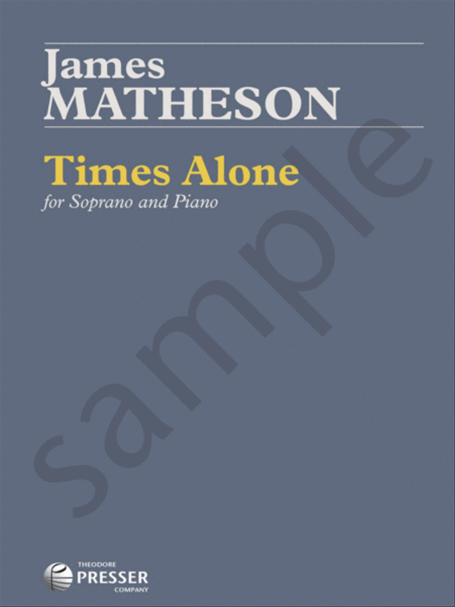 Times Alone Times Alone Chamber Music scores gallery preview page 2
