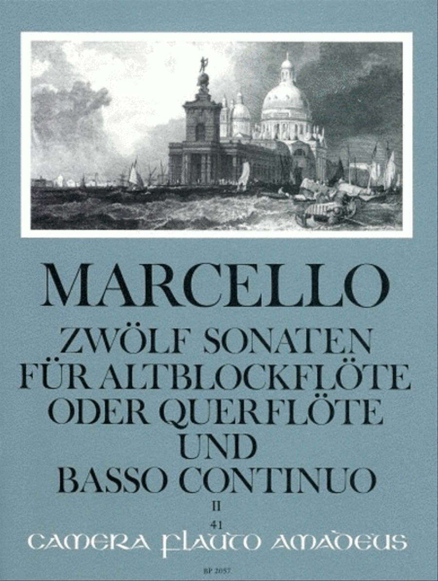 12 Sonatas op. 2/2 Volume 2: 4-6 Alto Recorder scores gallery preview page 1