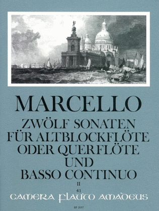 Book cover for 12 Sonatas op. 2/2 Volume 2: 4-6