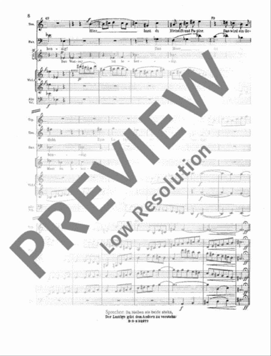 Das Wasser Mixed Choir scores gallery preview page 9