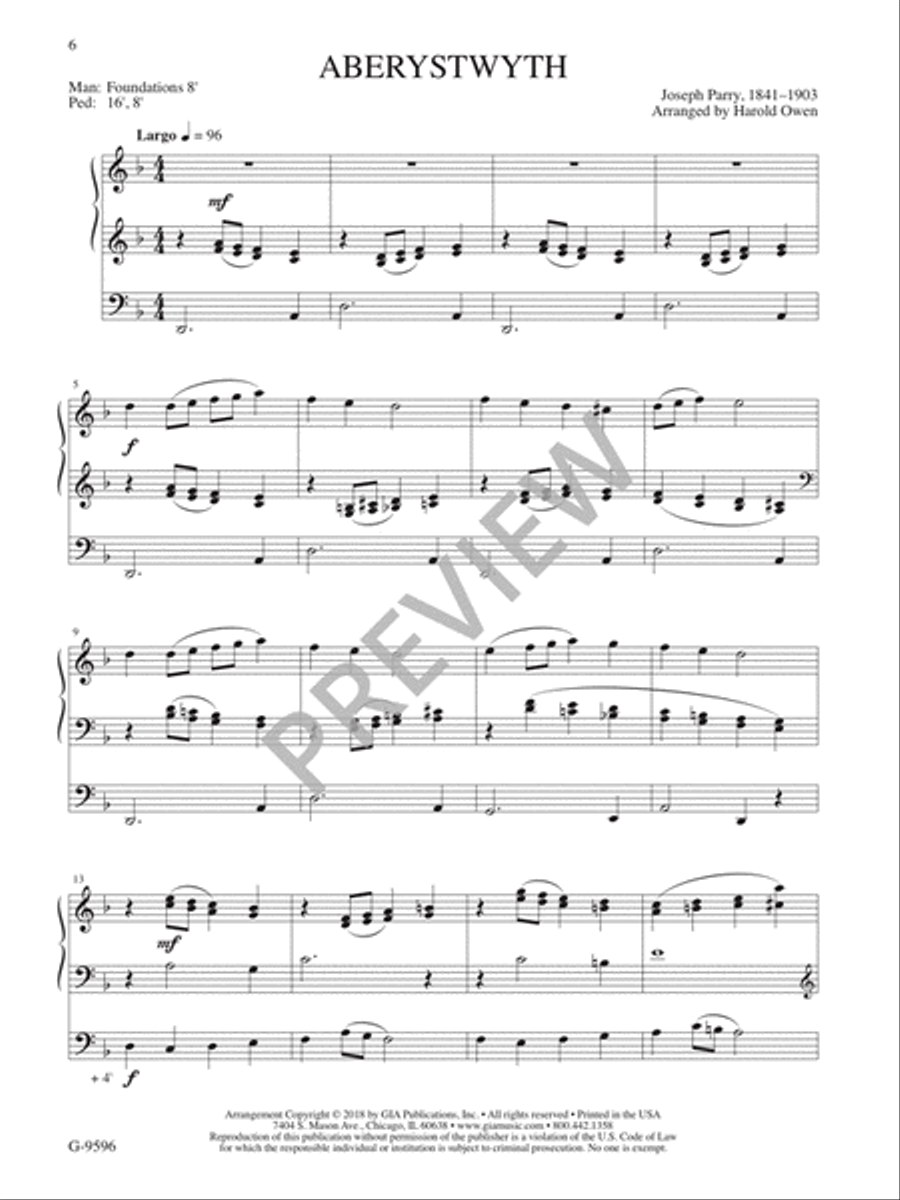 Gathered to Worship - Volume 3 Hymn Anthems scores gallery preview page 8