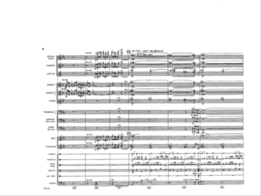 Scheherazade Marching Band scores gallery preview page 9