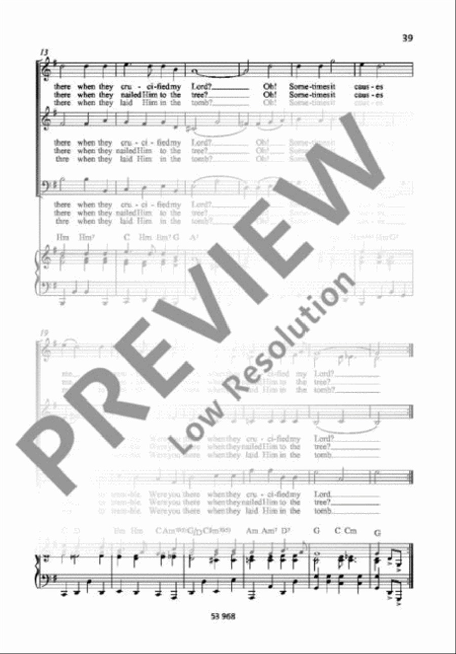 Where You There 3-Part scores gallery preview page 3