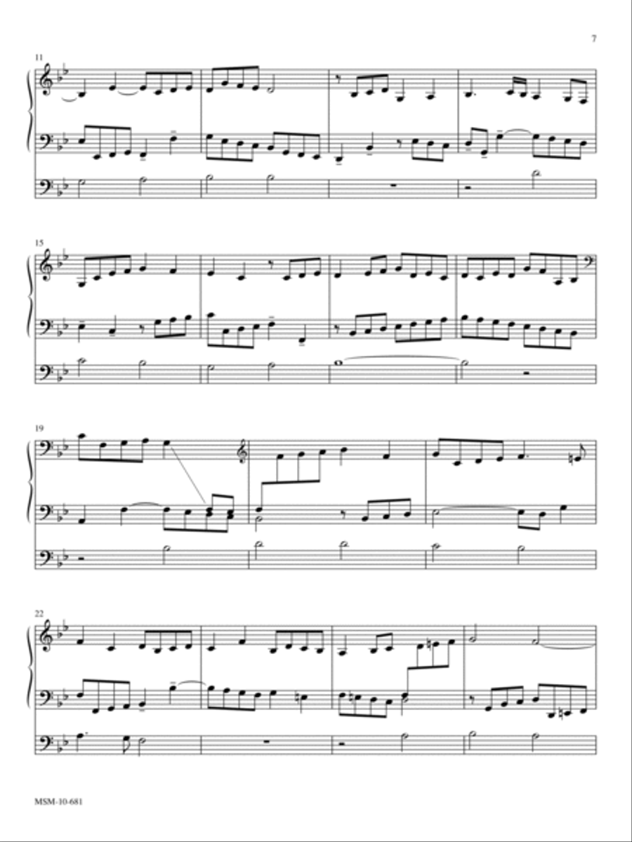 All Glory, Laud, and Honor Organ scores gallery preview page 2