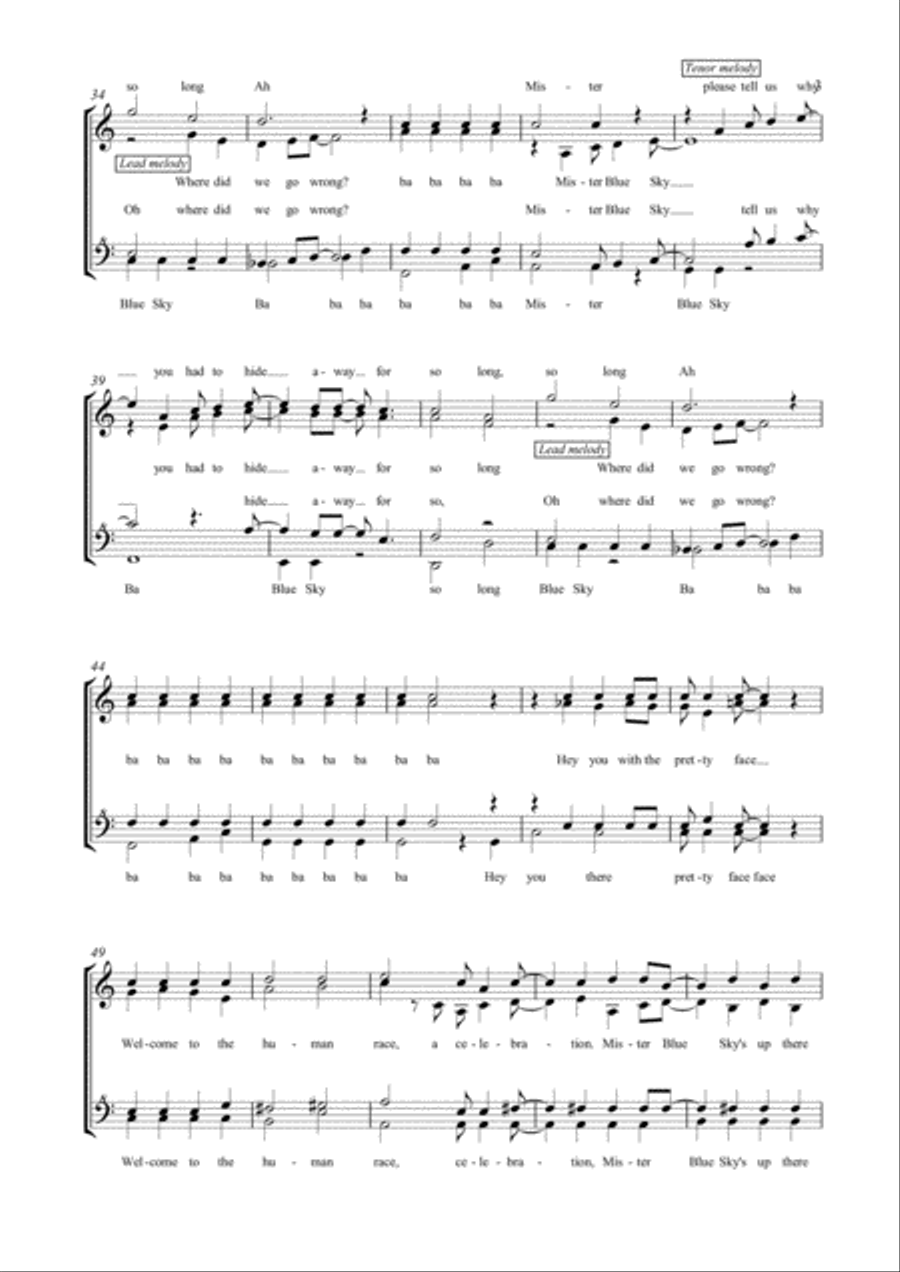 Mr. Blue Sky SSAA scores gallery preview page 3