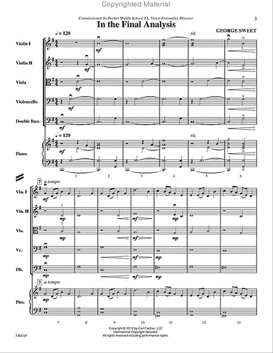 In the Final Analysis String Orchestra scores gallery preview page 2
