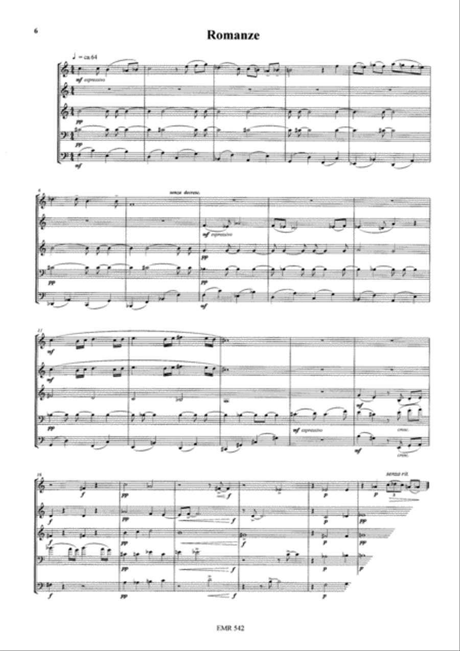 Quintett Brass Quintet scores gallery preview page 5