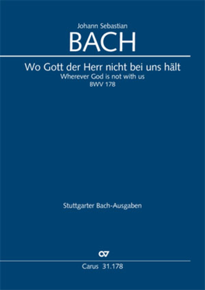 Book cover for Wherever God is not with us (Wo Gott der Herr nicht bei uns halt)