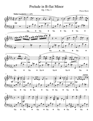 Prelude in B-flat Minor, Op.3 No.1