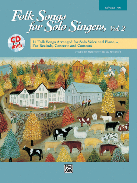 Folk Songs for Solo Singers, Volume 2 image number null