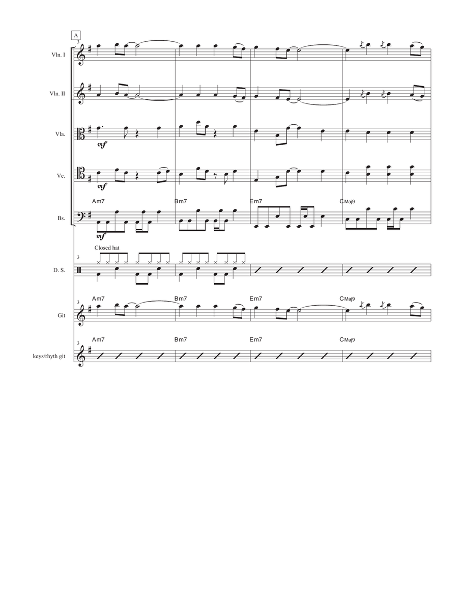 The Crying Machine The Crying Machine String Orchestra scores gallery preview page 2
