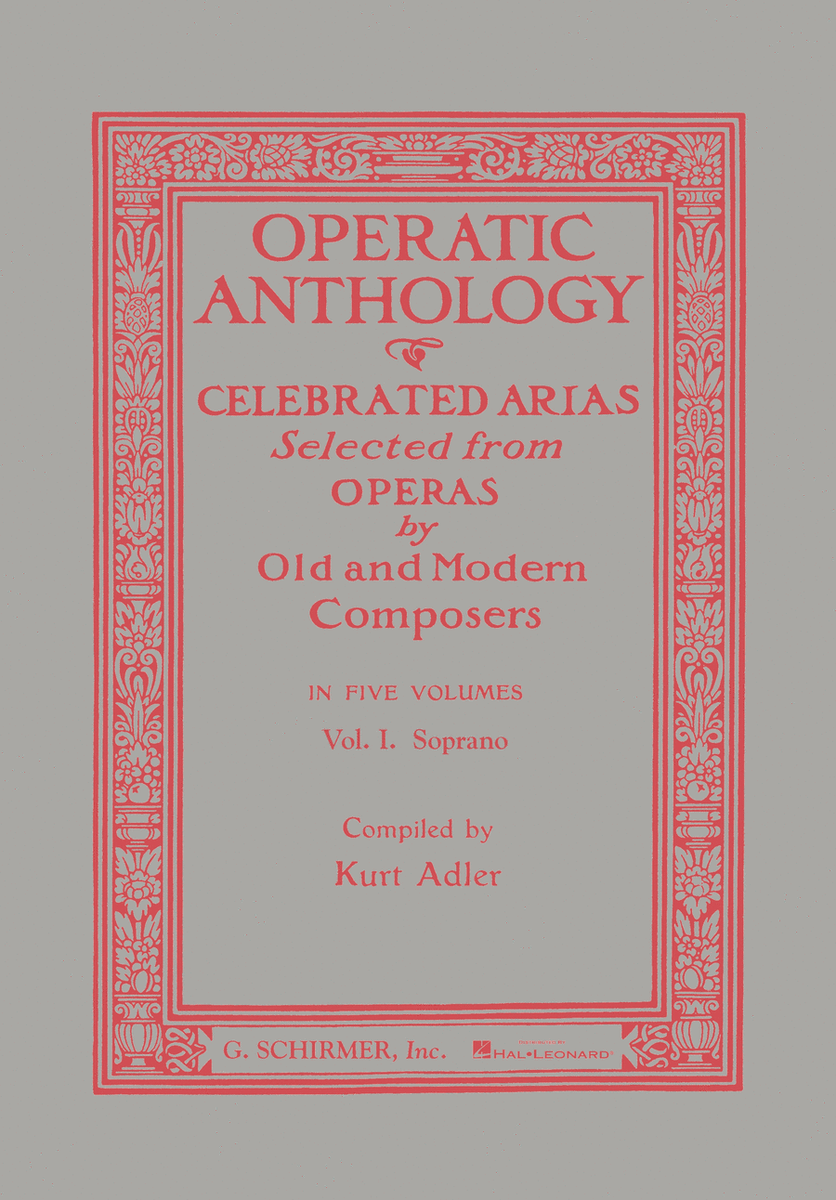 Operatic Anthology – Volume 1
