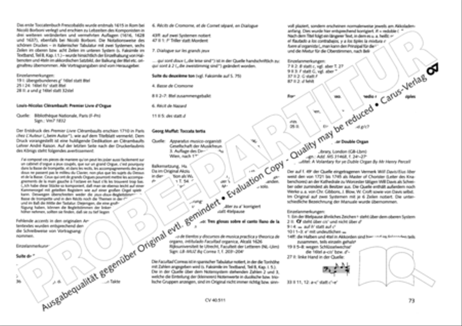 Orgelwerke des 16.-18. Jahrhunderts Piano scores gallery preview page 80