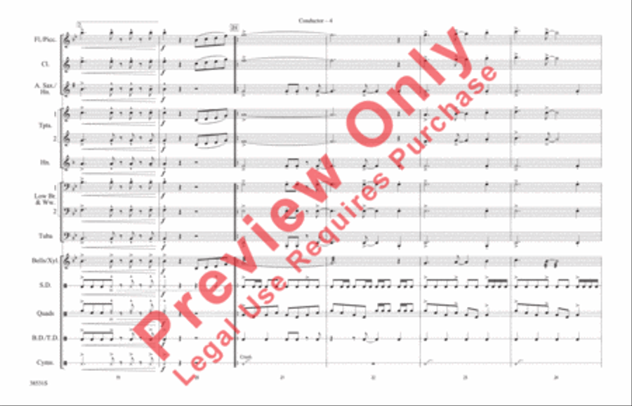 Bellavia Marching Band scores gallery preview page 5