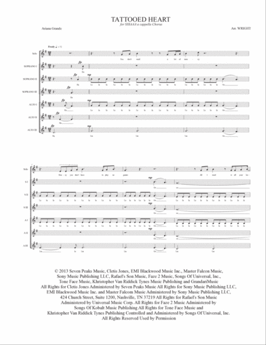Tattooed Heart SSA scores gallery preview page 2