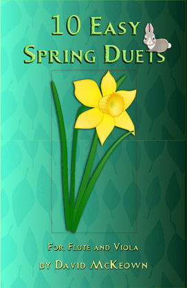 10 Easy Spring Duets for Flute and Viola