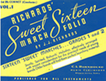 Sweet Sixteen March Folio Vol. 1