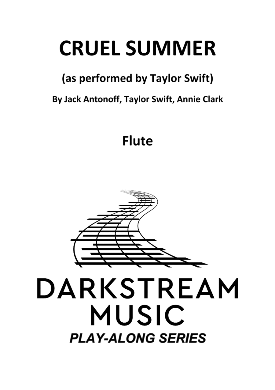Cruel Summer Flute Solo scores gallery preview page 1