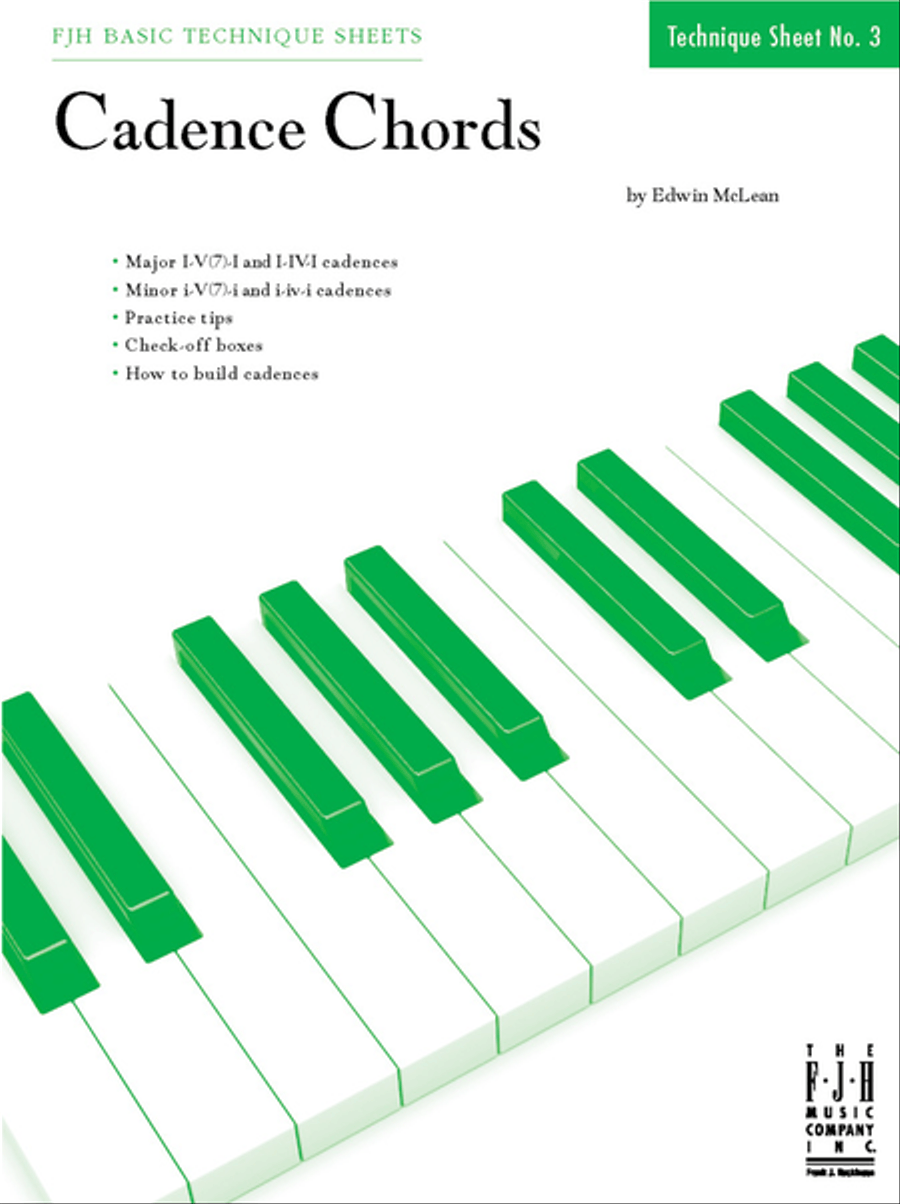 Cadence Chords Piano Method scores gallery preview page 1