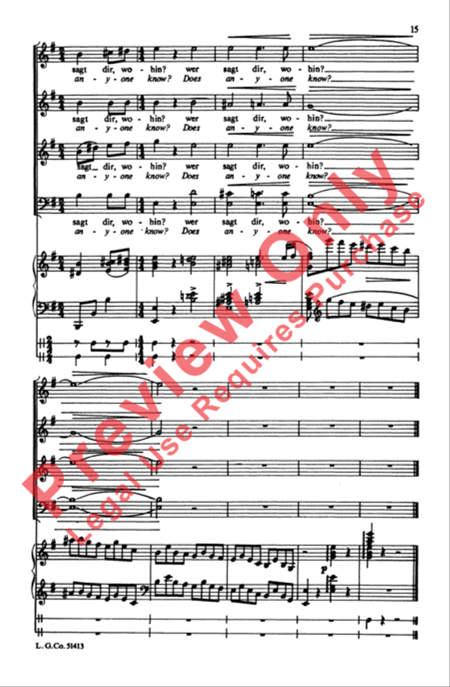 Zigeunerleben Zigeunerleben Choir scores gallery preview page 30