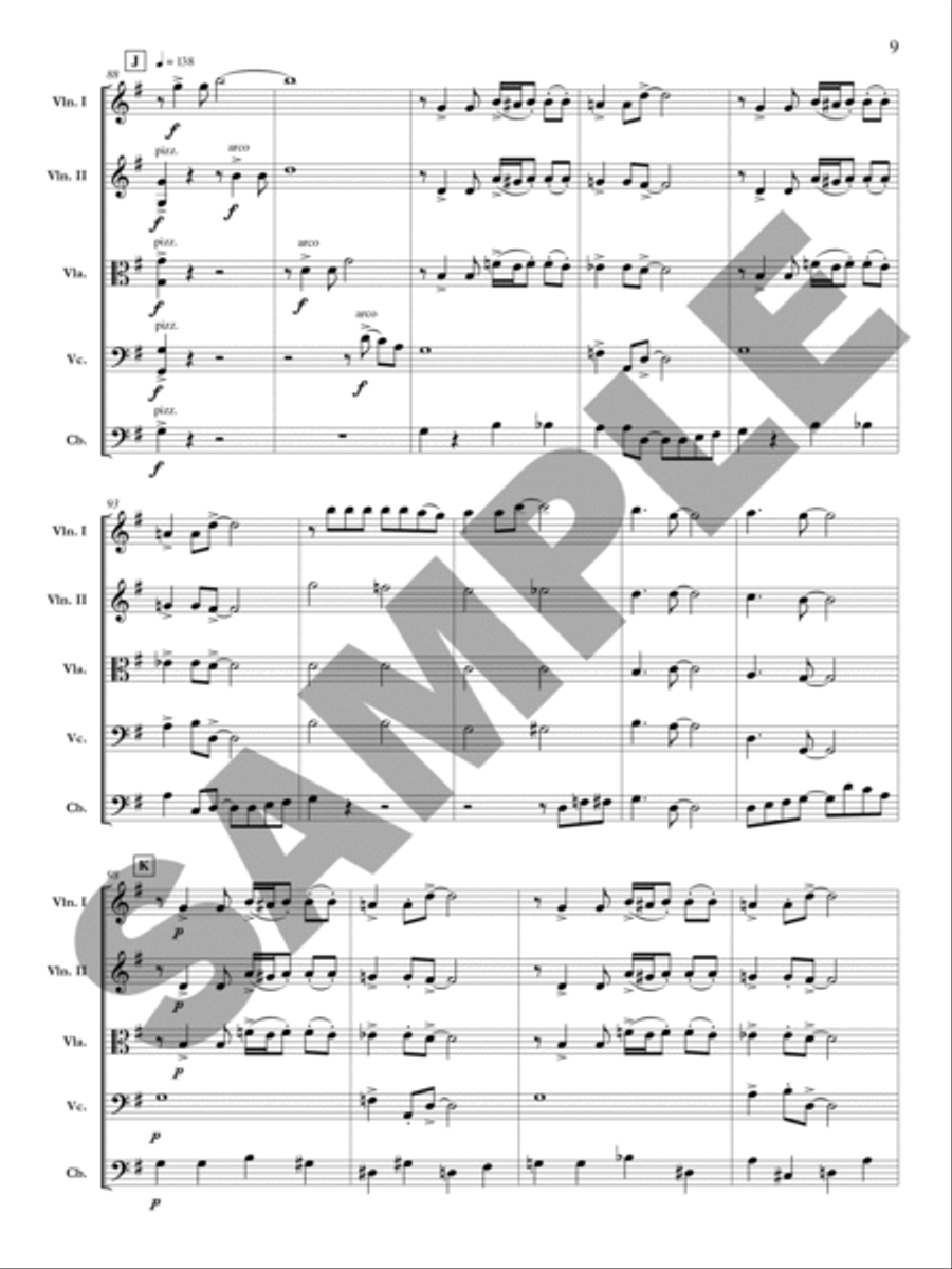 Ride that Chariot Orchestra scores gallery preview page 10