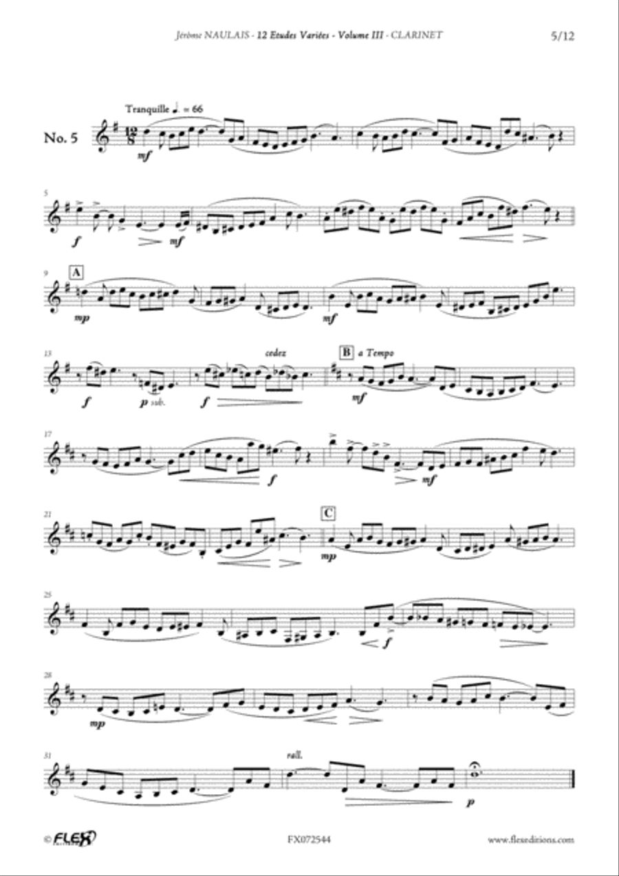 12 Etudes Variees - Volume III image number null