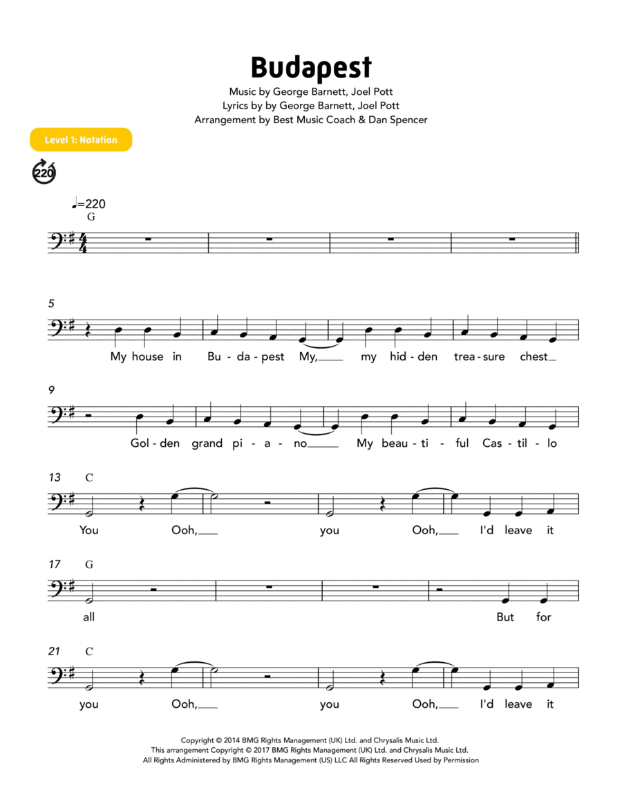 Budapest Double Bass scores gallery preview page 1
