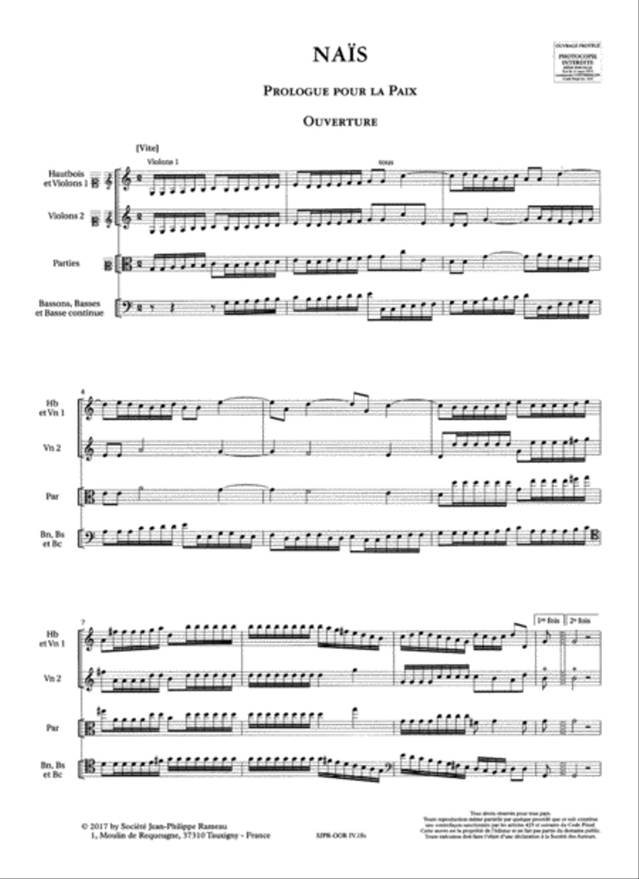 Naïs RCT 49 Naïs RCT 49 Orchestra scores gallery preview page 2