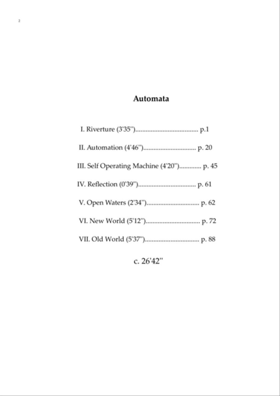 Automata - Score Only Large Ensemble scores gallery preview page 2