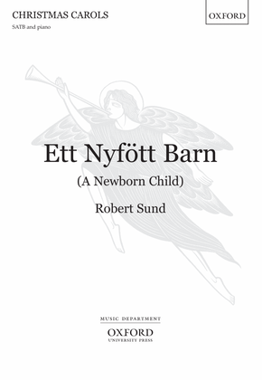 Book cover for Ett Nyfött Barn (A Newborn Child)