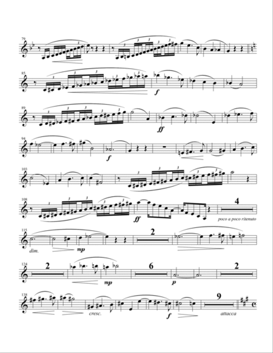 Prelude and Liebestod from Tristan and Isolde Brass Ensemble scores gallery preview page 3