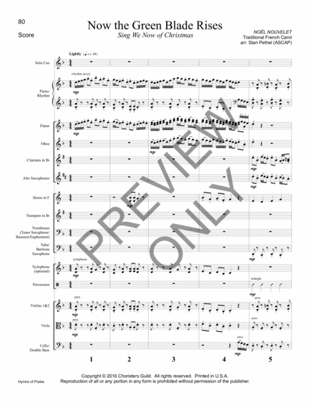Hymns of Praise - Full Score image number null