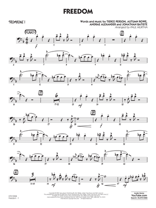 Freedom (arr. Paul Murtha) - Trombone 1