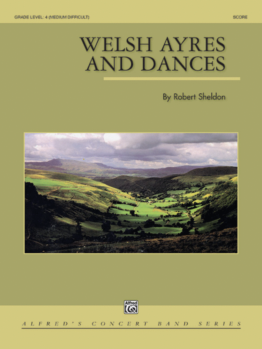Welsh Ayres & Dances Concert Band scores gallery preview page 1