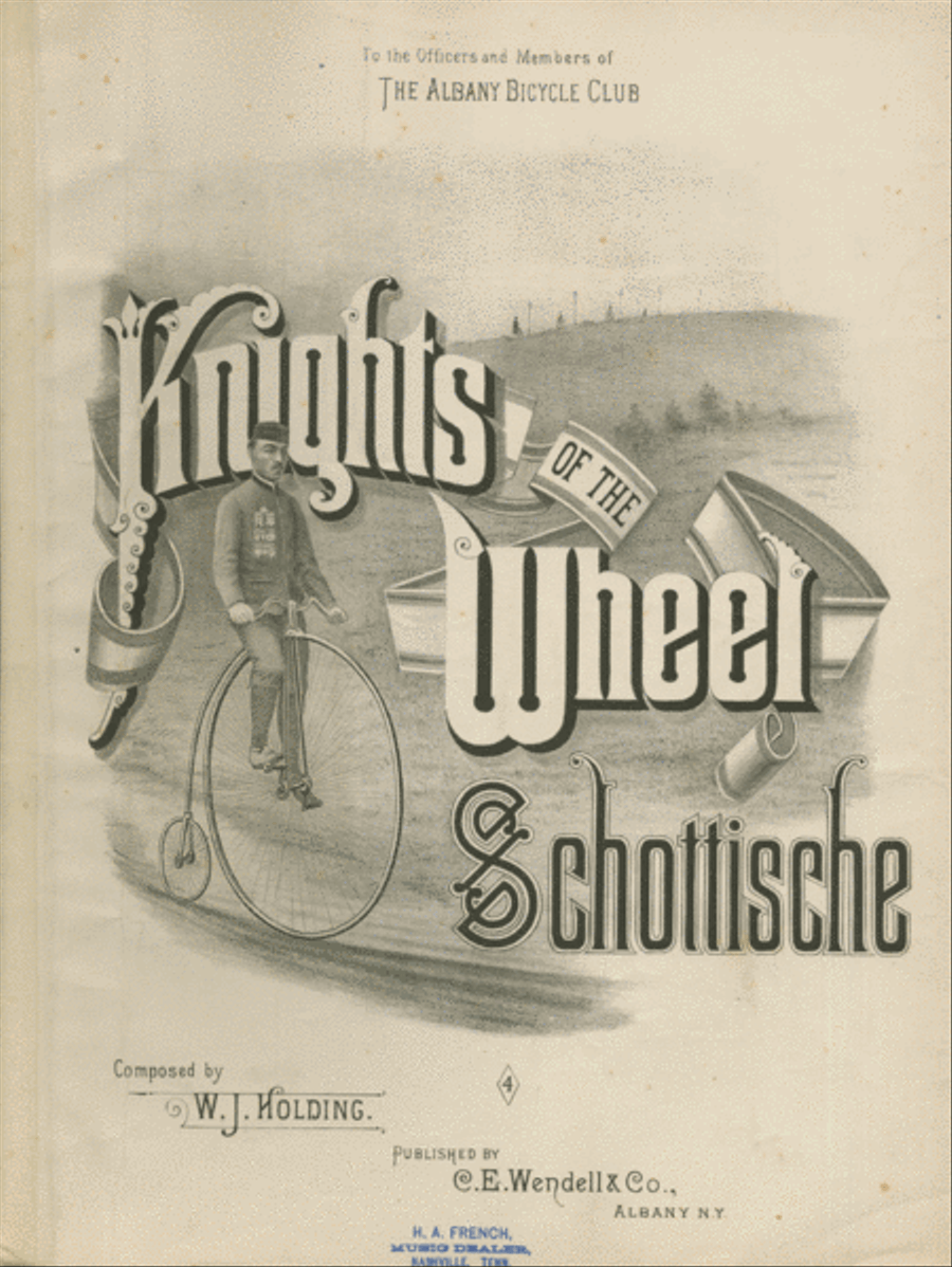 Knights of the Wheel Schottische Piano Solo scores gallery preview page 1