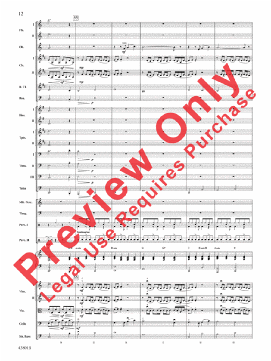 Bruno Mars' Greatest Hits Full Orchestra scores gallery preview page 13