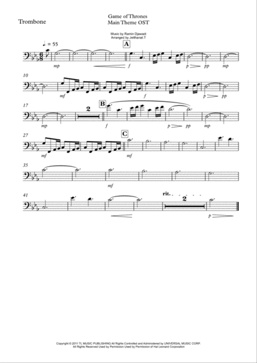 Jetthanat.T Jetthanat.T Brass Ensemble scores gallery preview page 6