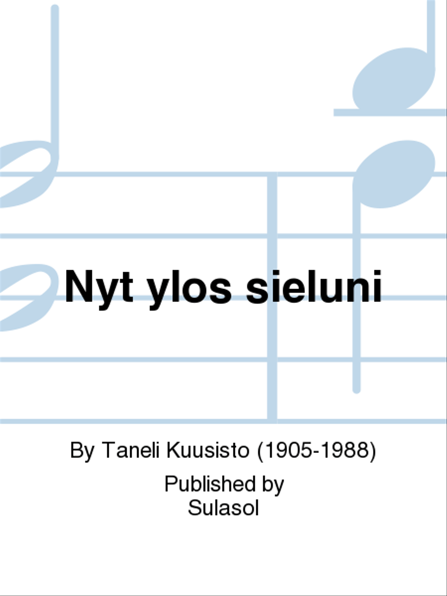 Nyt ylös sieluni Men's Choir scores gallery preview page 1