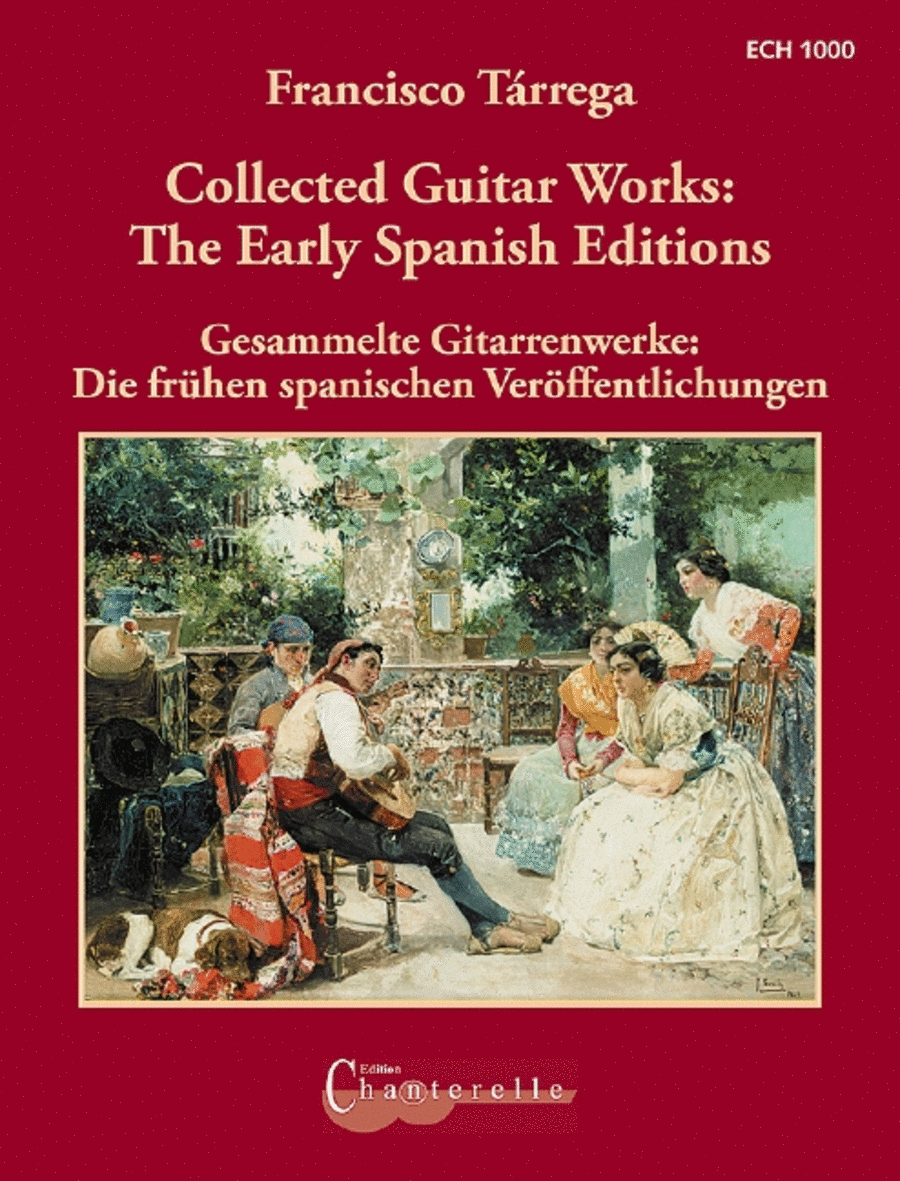 Collected Guitar Works: The Early Spanish Editions Classical Guitar scores gallery preview page 1