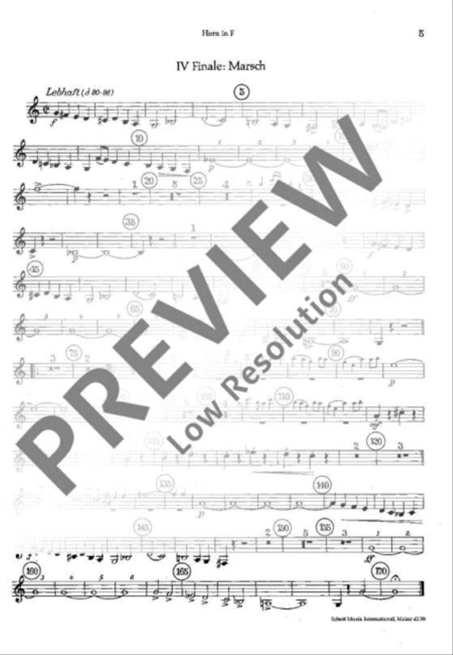 Plöner Musiktag Orchestra scores gallery preview page 16