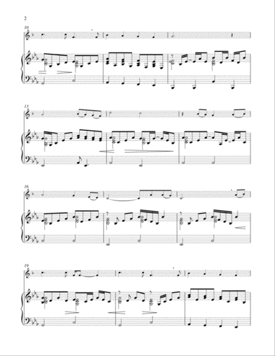 I Don't Know How To Love Him (from Jesus Christ Superstar) Clarinet Solo scores gallery preview page 2