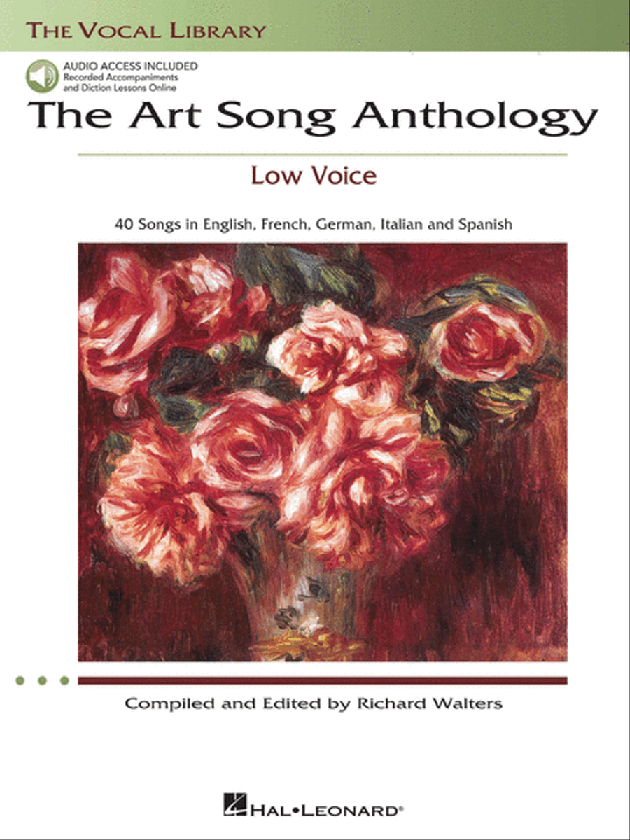 The Art Song Anthology - Low Voice Low Voice scores gallery preview page 1