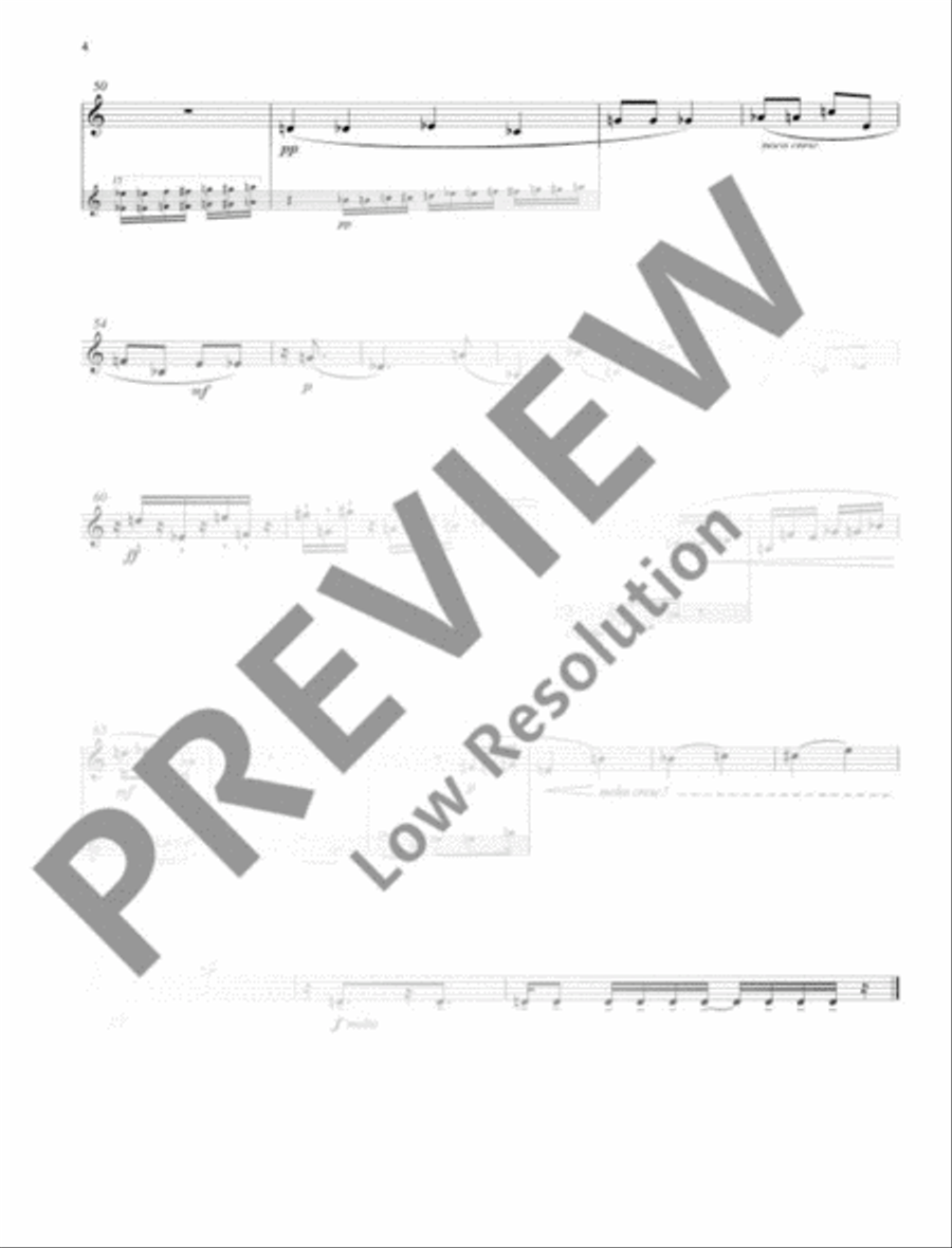 Sonata Trumpet Solo scores gallery preview page 21