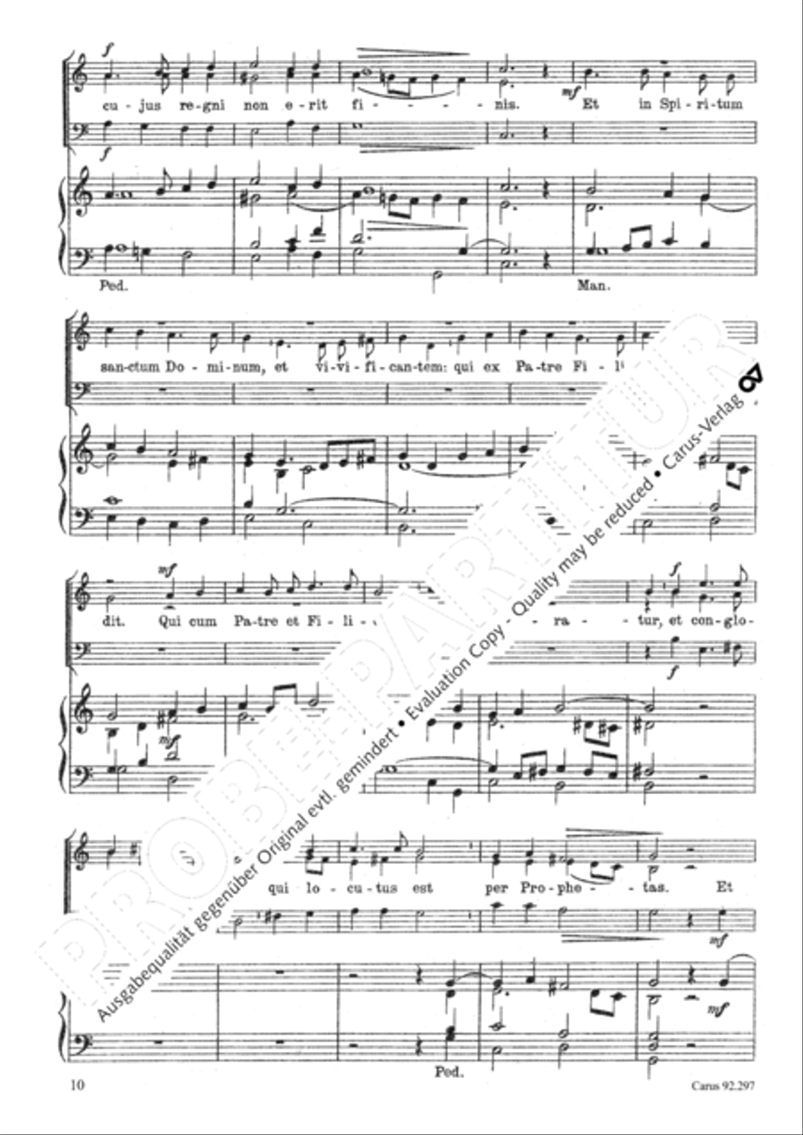 Missa Salve Regina 3-Part scores gallery preview page 11