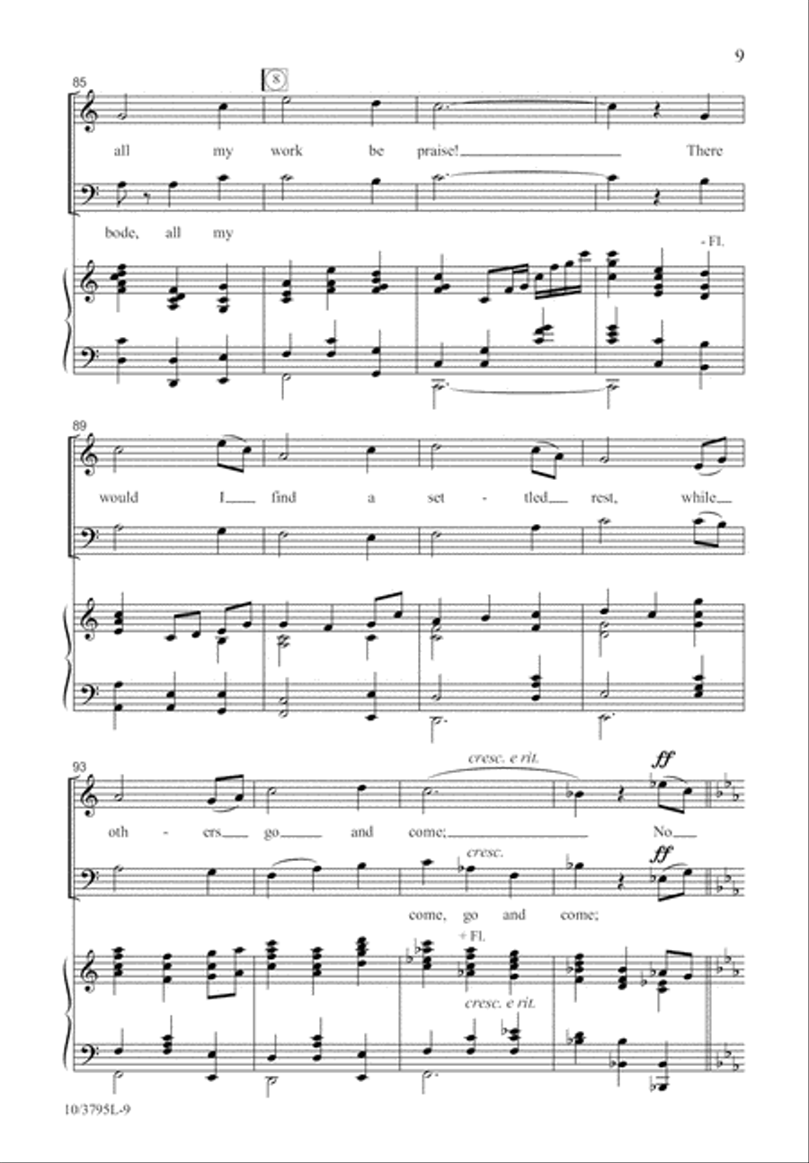 My Shepherd Will Supply My Need 2-Part scores gallery preview page 10