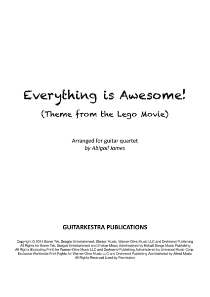 Everything Is Awesome (awesome Remixx!!!)